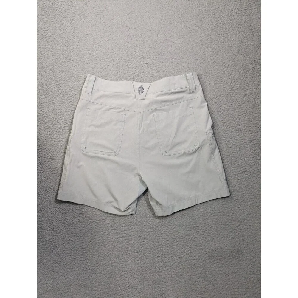 Kryptek Shorts Mens 32 Battlefield to Backcountry Fishing Hiking Zip Cargo Gray